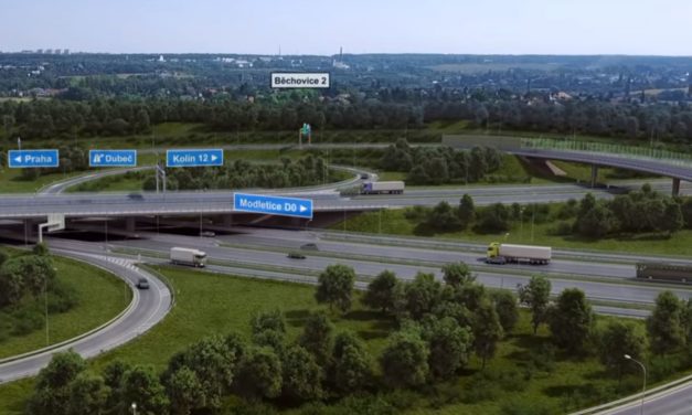 Pražský okruh mezi Běchovicemi a D1 má pravomocné územní rozhodnutí